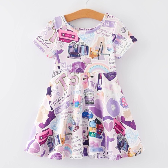 T-Swift Girls Dress - Picture 1 of 5